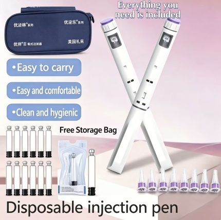 Disposable Insulin / peptide Injection Pen,3ml High Precision Dose Device, weight loss Adjustable Magic Pen(excluding medication