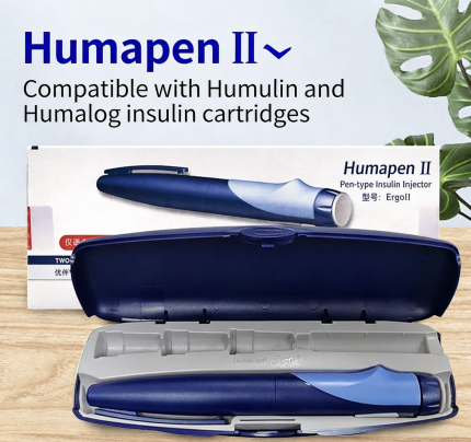 Lilly Humapen Insulin / peptide Pen-Injector-Syringe Compatible with 3mL Insulin Cartridges, four options for you